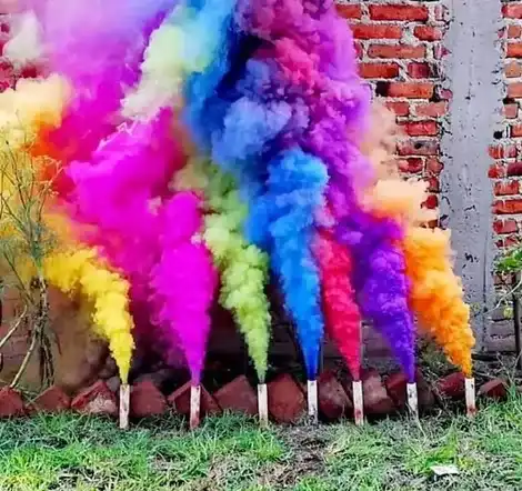 cartuchos de humo - pirotecnia - guadalajara