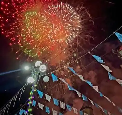 fiestas patronales - pirotecnia - guadalajara